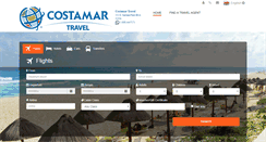 Desktop Screenshot of costamartravel.com