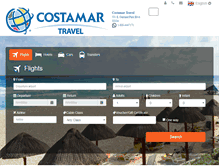 Tablet Screenshot of costamartravel.com